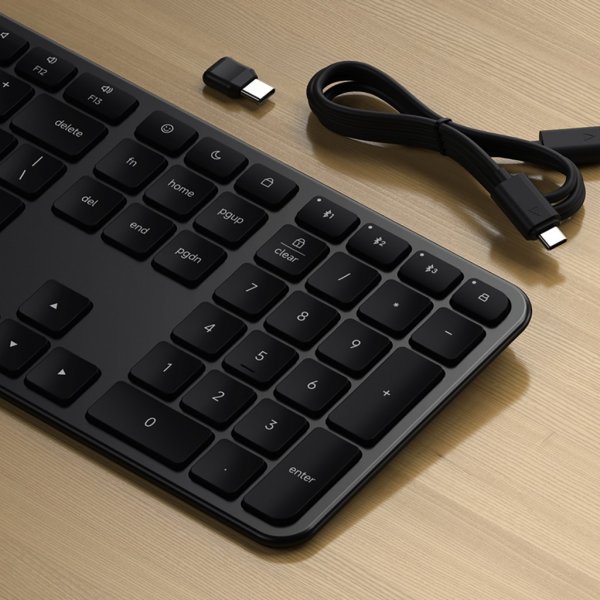 Satechi EX3 Slim trådløst tastatur Space Black