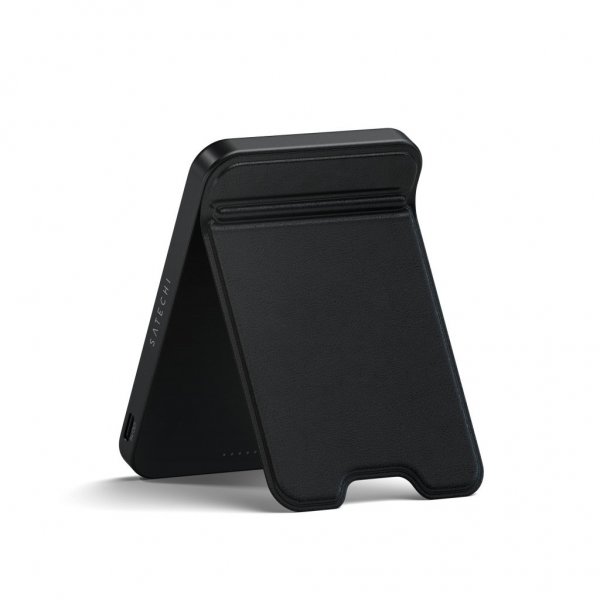 Satechi On-the-Go Qi2 5K MagSafe-powerbank med Stander Sort