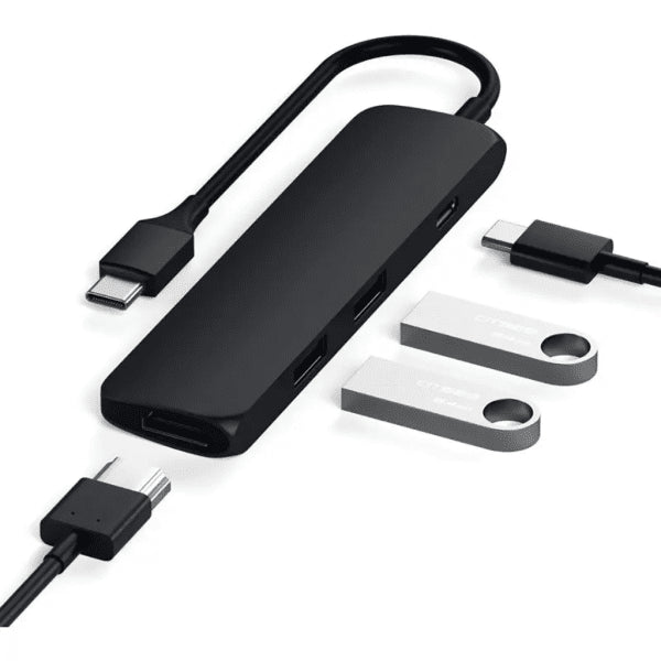 Satechi Type-C Slim Multi-port Adapter 4K Sort