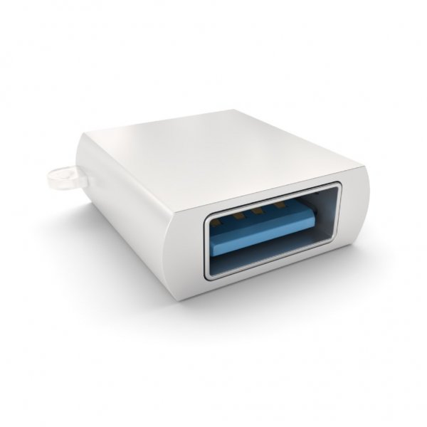 Satechi USB-C til USB-A 3.0 Adapter Sølv