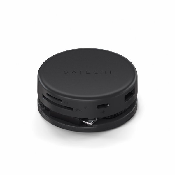Satechi OntheGo 7-i-1 Multiport-adapter Space Black