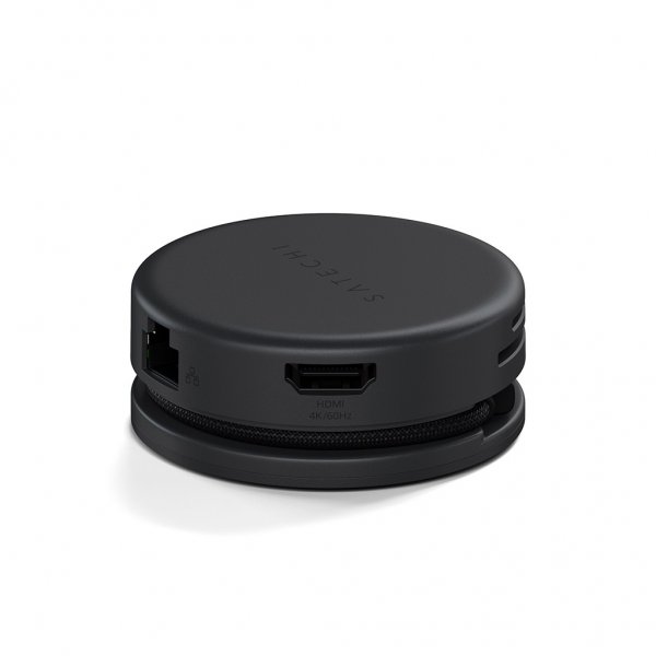 Satechi OntheGo 7-i-1 Multiport-adapter Space Black