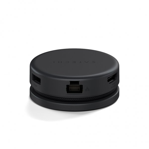 Satechi OntheGo 7-i-1 Multiport-adapter Space Black