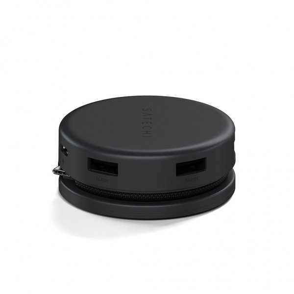 Satechi OntheGo 7-i-1 Multiport-adapter Space Black