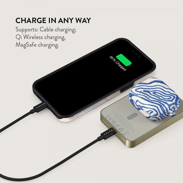 Burga Powerbank MagSafe 5000 mAh Seven Seas Gold