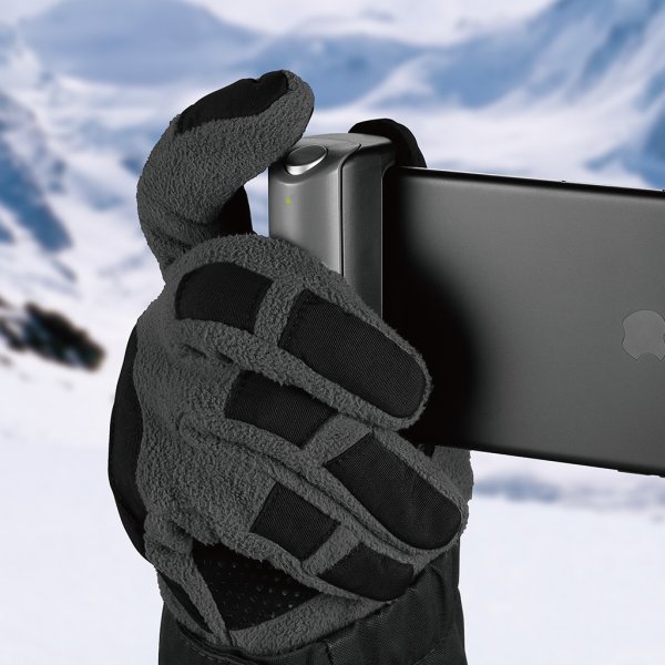 Just Mobile Kameraudløser Shutter Grip Sort