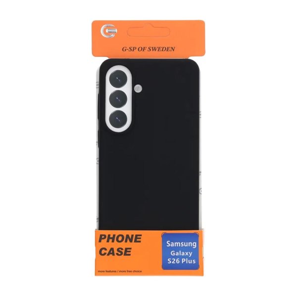 Samsung Galaxy S26 Plus Cover Silikone Sort