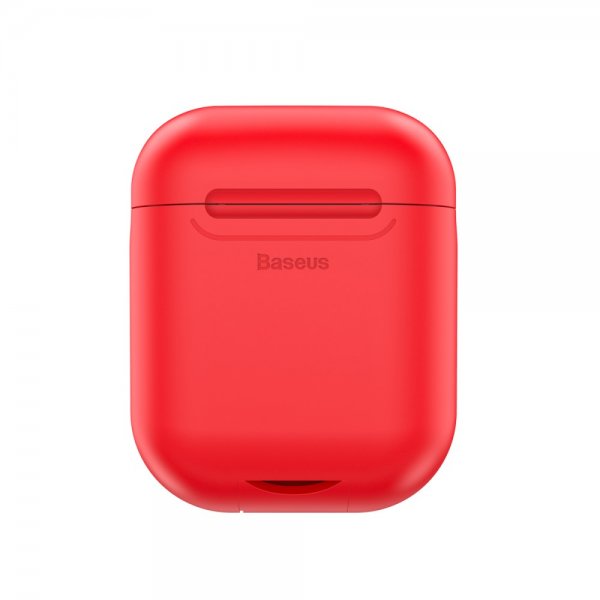 Baseus AirPods 1/2 Cover Silikone Rød