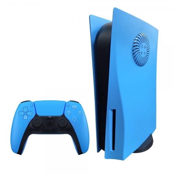 Skal til PlayStation 5 Disc Edition Spillekonsol Blå