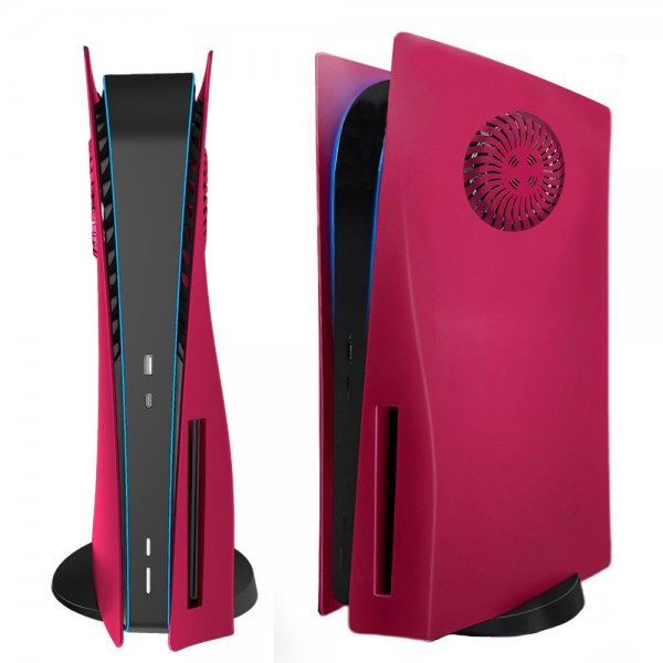 Skal til PlayStation 5 Disc Edition Spillekonsol Rød
