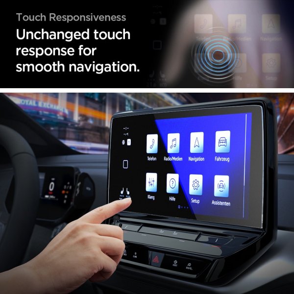 Spigen Skærmbeskyttelse GLAS.tR EZ FIT Anti-Glare Volkswagen ID.4 10"