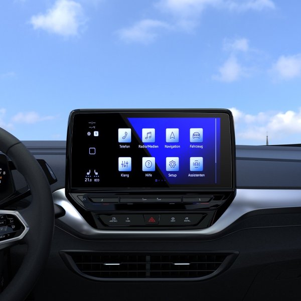 Spigen Skærmbeskyttelse GLAS.tR EZ FIT Anti-Glare Volkswagen ID.4 10"