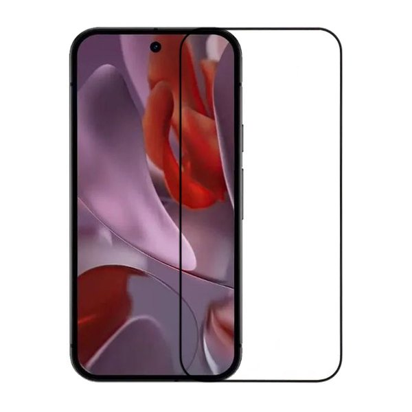 Google Pixel 9a Skærmbeskyttelse Hærdet Glas Fuld Dækning
