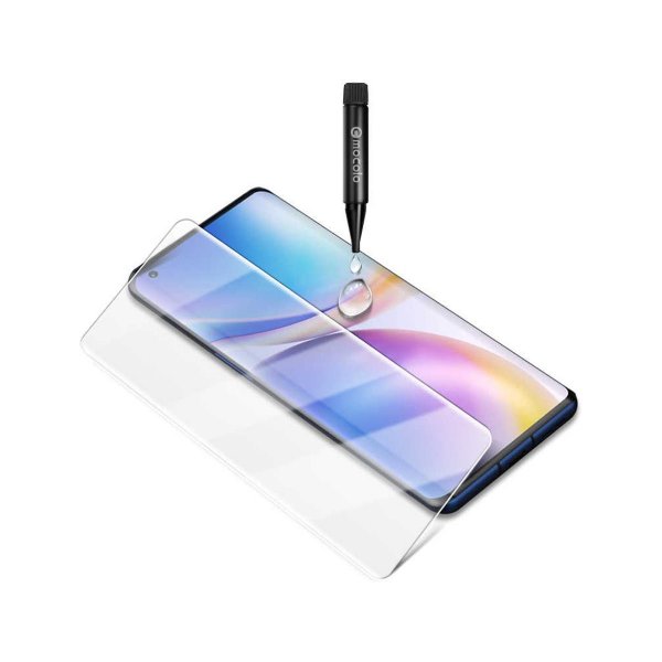 OnePlus 9 Skærmbeskyttelse UV-Lys Hærdet Glas