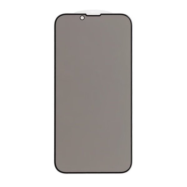 iPhone 13/13 Pro/14/16e/17e Skærmbeskyttelse 3D Hærdet Glas Privacy
