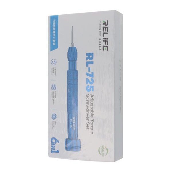 Skruetrækker 6-i-1 justerbar momentum RELIFE RL-725