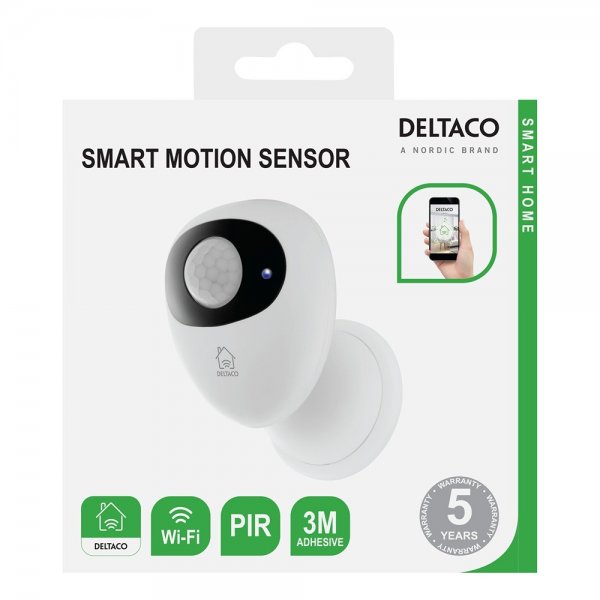 Deltaco Smart Home Smart Bevægelsessensor WiFi
