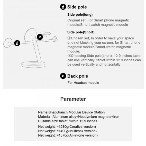 Nillkin SnapBranch Kreativ Version Sort
