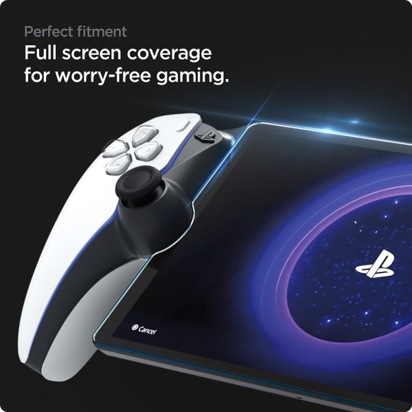 Spigen Sony PlayStation Portal Skærmbeskyttelse GLAS.tR EZ Fit