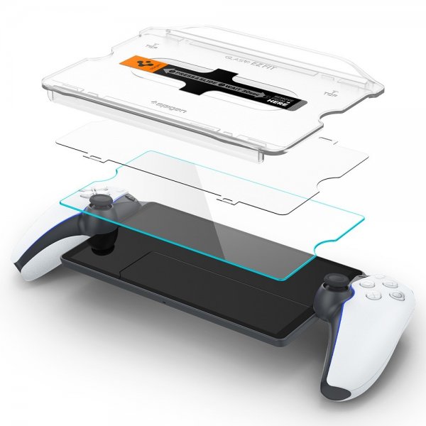 Spigen Sony PlayStation Portal Skærmbeskyttelse GLAS.tR EZ Fit