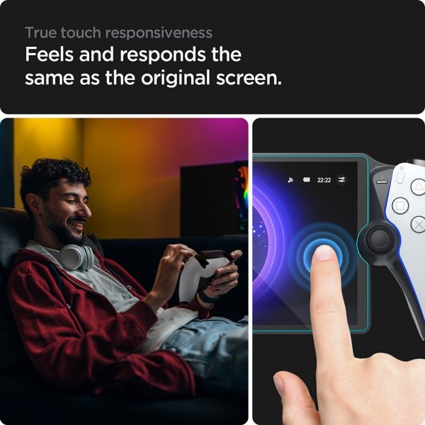 Spigen Sony PlayStation Portal Skærmbeskyttelse GLAS.tR EZ Fit