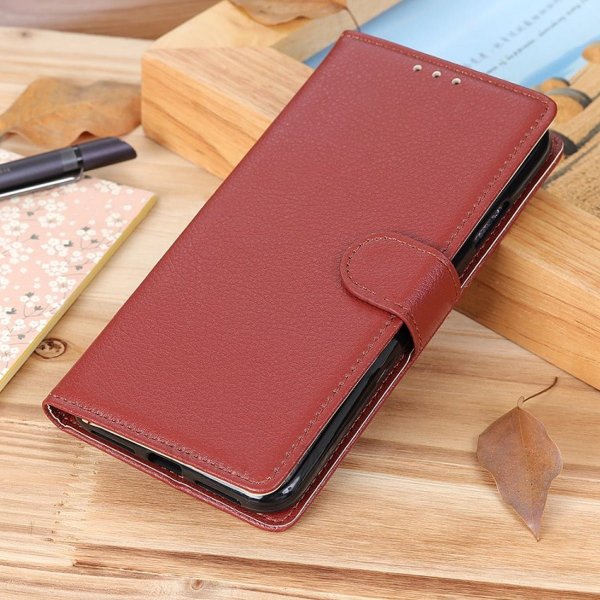 Sony Xperia 1 III Cover med Stativ Brun
