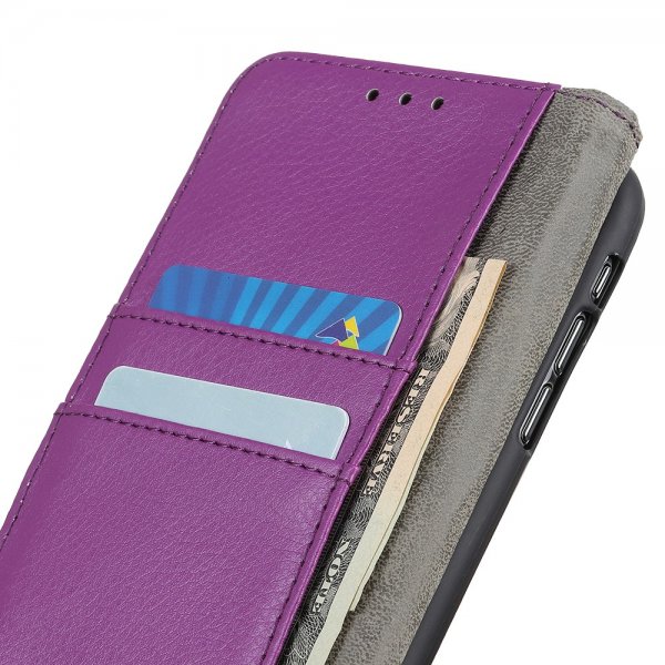 Sony Xperia 1 III Cover Litchi Lilla