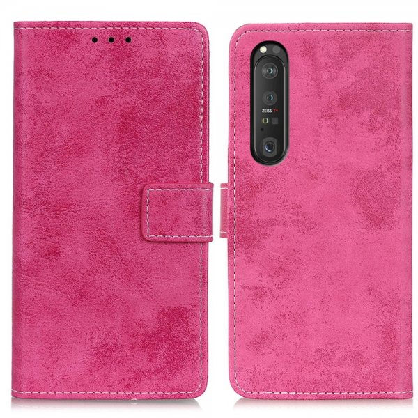 Sony Xperia 1 III Cover Vintage Magenta