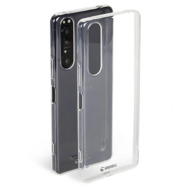 Krusell Sony Xperia 1 III Cover SoftCover Transparent
