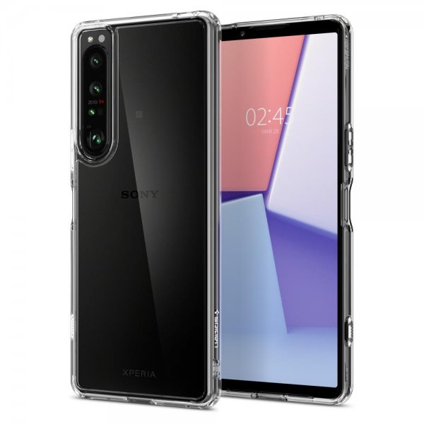Spigen Sony Xperia 1 IV Cover Ultra Hybrid Crystal Clear