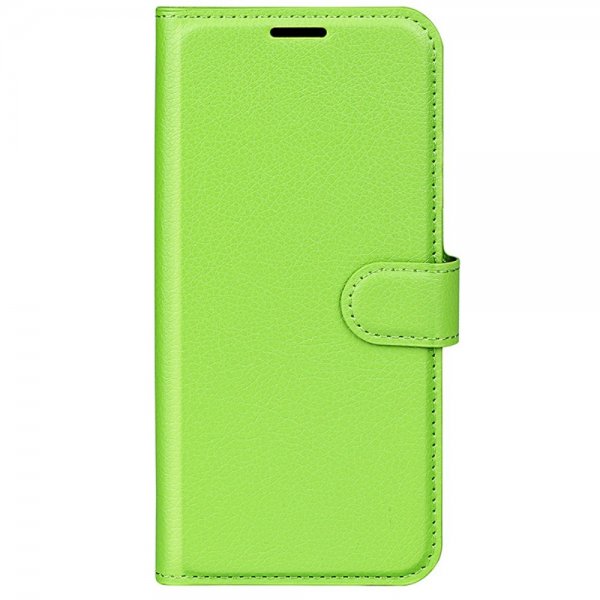 Sony Xperia 1 VI Etui Litchi Grøn