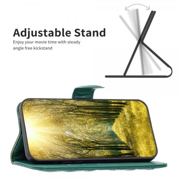 Sony Xperia 1 VI Etui Diamantmønster Grøn
