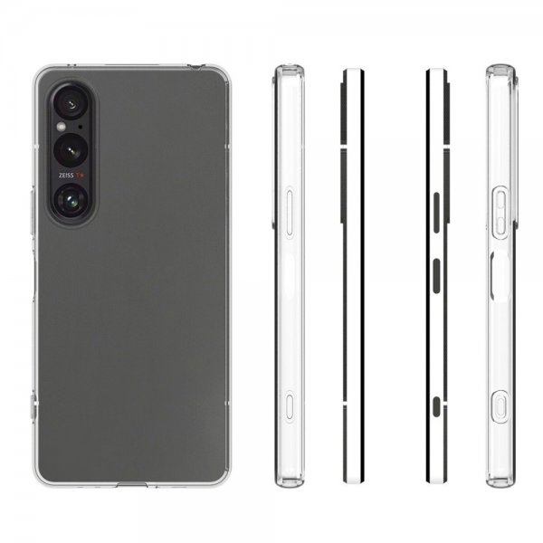 Nordic Covers Sony Xperia 1 VI Cover Feather Series Transparent