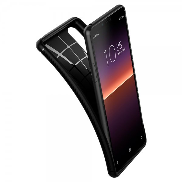 Spigen Sony Xperia 10 II Cover Robust Armor Mat Sort