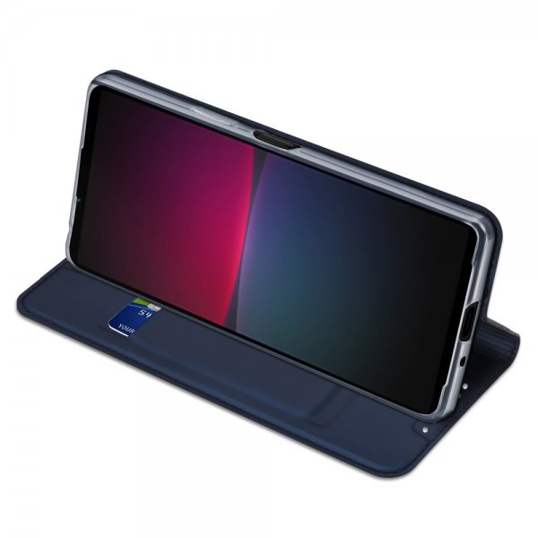 Dux Ducis Sony Xperia 10 V Cover Skin Pro Series Blå