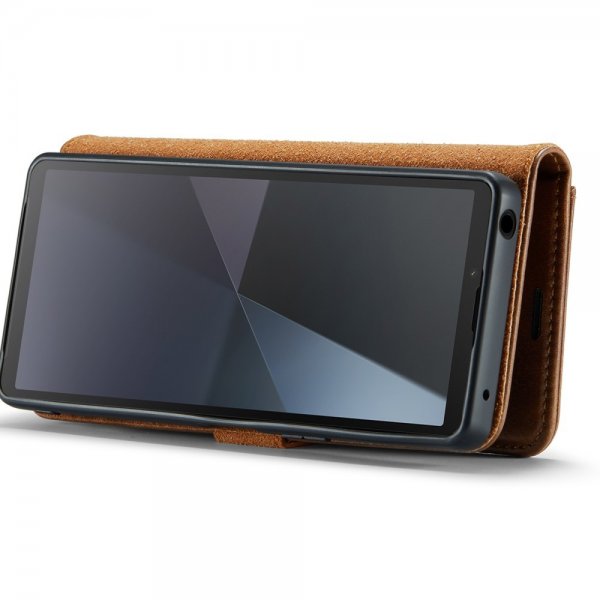 Dg.Ming Sony Xperia 10 VI Cover med Aftageligt Cover Brun