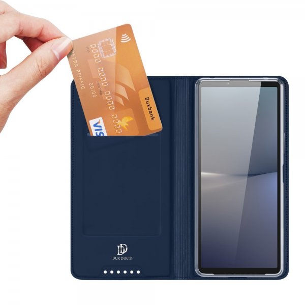 Dux Ducis Sony Xperia 10 VI Cover Skin Pro Series Blå