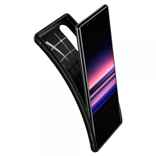 Spigen Sony Xperia 5 Cover Rugged Armor Mat Sort