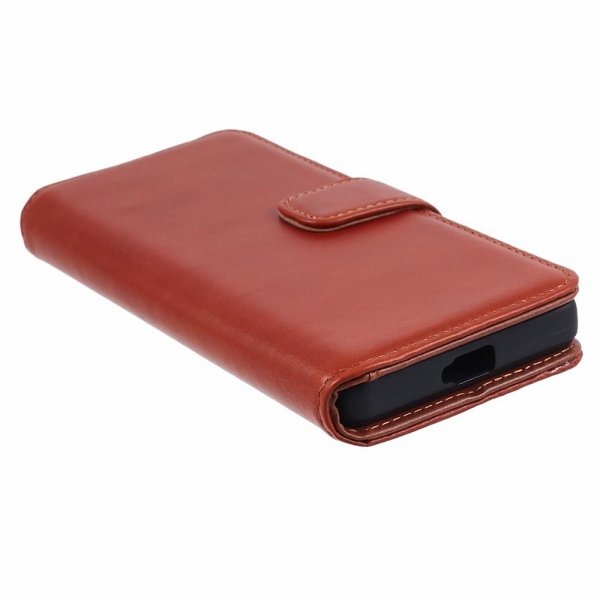 Nordic Covers Sony Xperia 5 V Etui Essential Leather Maple Brown