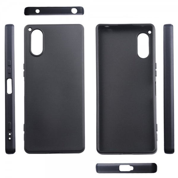 Nordic Covers Sony Xperia 5 V Cover Feather Series Raven Black
