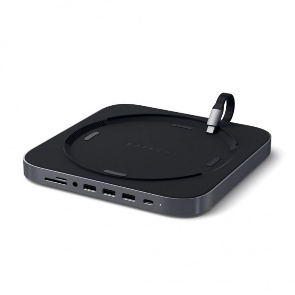 Satechi Type-C Aluminium Stand & Hub til Mac Mini Space Gray