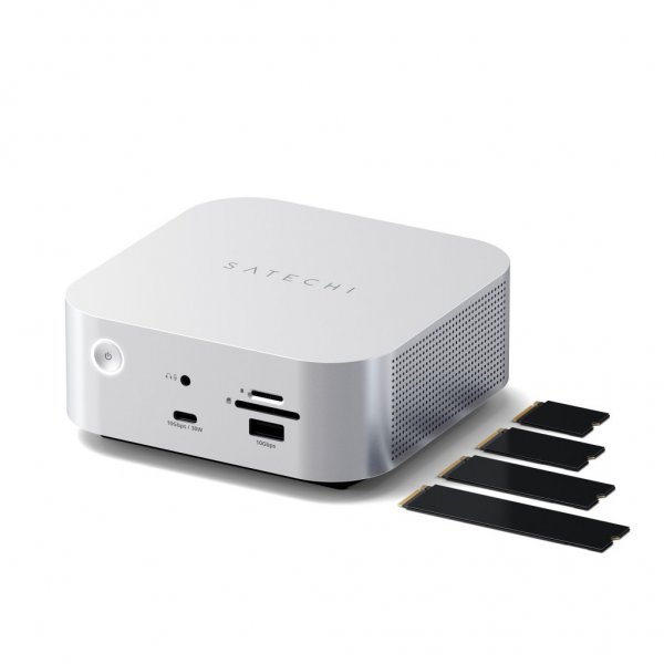 Satechi Thunderbolt 5 CubeDock med SSD-kabinet