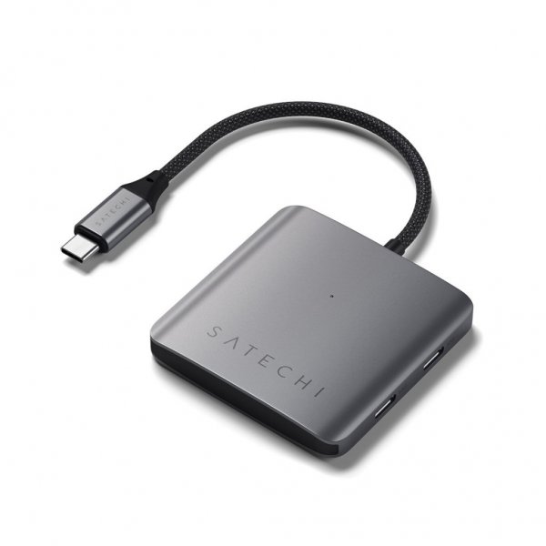 Satechi 4-port USB-C hub med Power Delivery