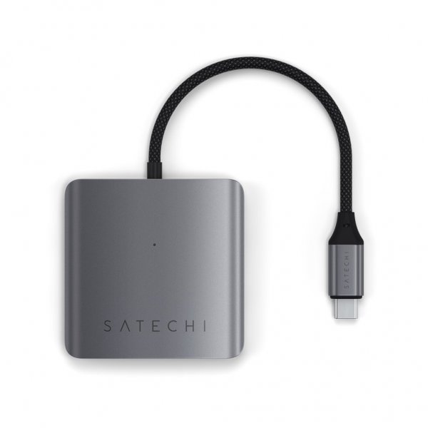Satechi 4-port USB-C hub med Power Delivery