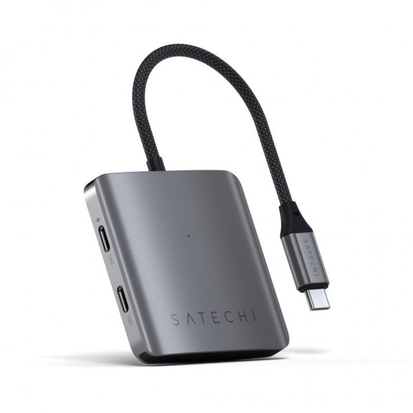 Satechi 4-port USB-C hub med Power Delivery