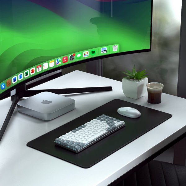 Satechi SM1 Slim Mekanisk Bluetooth Tastatur Lysegrå
