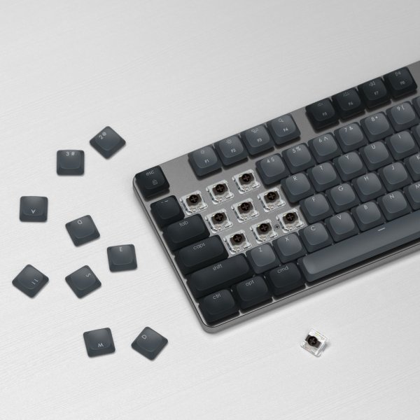 Satechi SM3 Slim Mekanisk Bluetooth Tastatur Mørkegrå