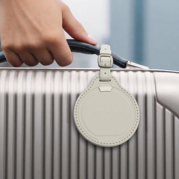 Satechi FindAll Bagagetag med tracking Sand