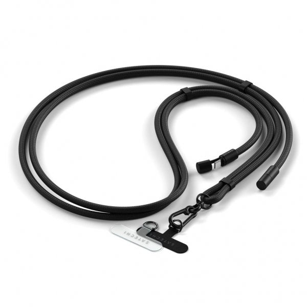 Satechi OntheGo Lanyardkabel USB-C 1.5m Sort