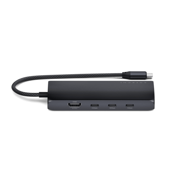 Satechi USB-C Multiport Adapter 8K med Ethernet V3 Midnight